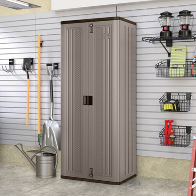 Suncast Haven Resin Garden Storage - Grey - image 1