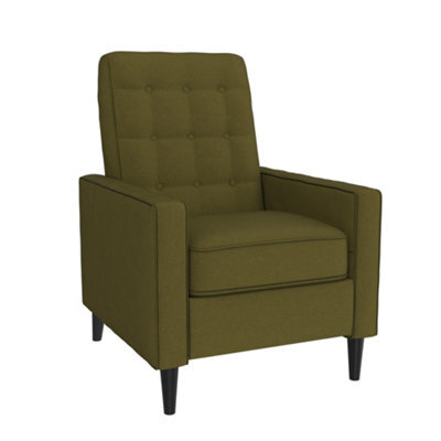 Dorel Wimberly Recliner In Linen Olive Green - image 1