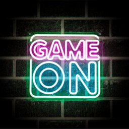 Glow Neon Game On Neon Multicoloured Plug-In Led Wall Light