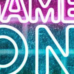 Glow Neon Game On Neon Multicoloured Plug-In Led Wall Light - thumbnail 5