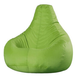Icon Dalton High Back Adult Gaming Indoor Outdoor Bean Bag Chair, Lime