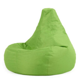 Icon Dalton High Back Adult Gaming Indoor Outdoor Bean Bag Chair, Lime - thumbnail 4