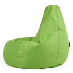 Icon Dalton High Back Adult Gaming Indoor Outdoor Bean Bag Chair, Lime - thumbnail 5
