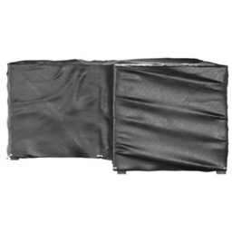 Walplus L-Shaped Outdoor Garden Furniture Covers 2 Pcs 16 Eyelets 215X215X90 Cm - thumbnail 4