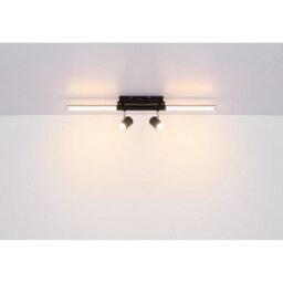Luminosa Lighting Luminosa Hl Bar Pendant Ceiling Light Matt Black Led 3000K - thumbnail 6
