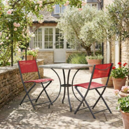Vcm 2-Piece Garden Chair Folding Chair Sumila - thumbnail 4