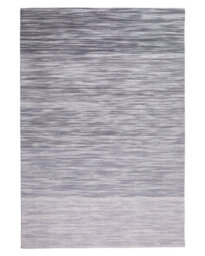 Wyld And Coco Aurora Home Rug Grey Wool-Polyester 140 X 200 Cm Handwoven Low-Pile Modern Design - thumbnail 1