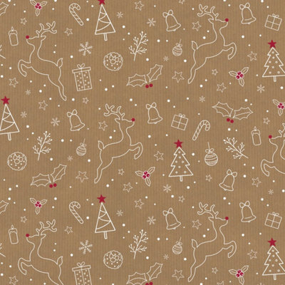 Icons Of Christmas Kraft Set Floristry Supplies