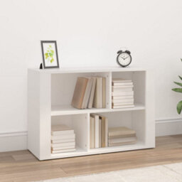 Berkfield Classic Sideboard White 80X30X54 Cm Engineered Wood - thumbnail 2