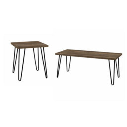 Dorel Home Owen Retro End Table In Walnut Look - thumbnail 3