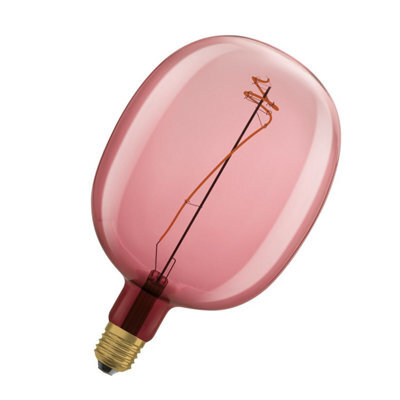 Osram Vintage 1906 Ballon 15 Filament Led Lamp 4.5W 816 Pink E27 220Lm Dimmable - image 1