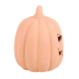 15Cm Terracotta Pumpkin Ornament For Halloween & Year-Round Decor - thumbnail 4