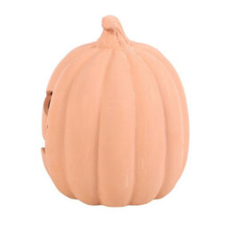 15Cm Terracotta Pumpkin Ornament For Halloween & Year-Round Decor - thumbnail 2