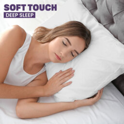 Oxford Homeware Plain Dyed Pillowcase 3 Pair (W)50X(L)75 Cm- Soft Breathable Easy Care Standard Bed Pillow Covers White(Pack Of 6) - thumbnail 8