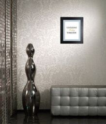 Frames By Post Metro Black Frame With Blue Mount For Image Size 12 X 8 Inch - thumbnail 4