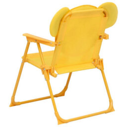 Berkfield 3 Piece Kids' Garden Bistro Set With Parasol Yellow - thumbnail 6