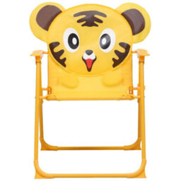 Berkfield 3 Piece Kids' Garden Bistro Set With Parasol Yellow - thumbnail 5