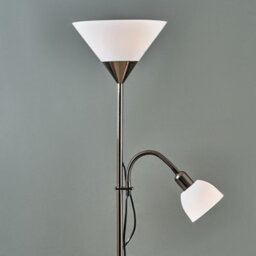 Valuelights Mozz Black Chrome Mother And Child Floor Lamp - thumbnail 3