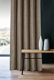 Sundour Amberley Eyelet Ring Top Curtains Brown - thumbnail 3