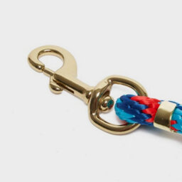Shires Topaz Horse Lead Rope Orange/navy/turquoise (1.8M) - thumbnail 4