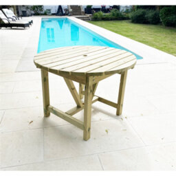 Marlborough Heavy Duty Table And Chair Set - 1 Circle Table - 2 Chairs - 2 Seater - thumbnail 5