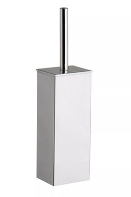Orsina Sleek Square Toilet Brush,stainless Steel Bathroom Cleaner,modern Toilet Scrubber,elegant Bathroom Essential