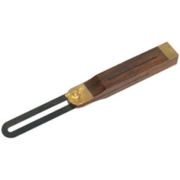 Premium 230mm Adjustable Hardwood Bevel With Blackened Steel And Brass Components - thumbnail 4