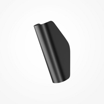 Luminosa Lighting Luminosa Maytoni Notta Modern Flush Wall Uplighter Matt Black G9 - image 1