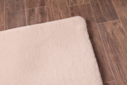 Faux Fur Natural Plain Shaggy Modern Easy To Clean Rug For Living Room And Bedroom -80Cm X 150Cm - thumbnail 5