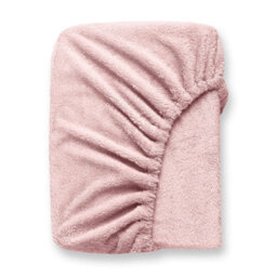 Kampala Hill Teddy Fleece Fitted Sheet Sherpa Bed Sheets Silver - thumbnail 3