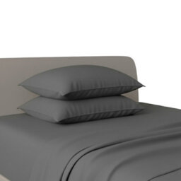 Flannelette Pillowcases Soft Brushed Pillow Covers Warmth And Comfort Grey - thumbnail 2