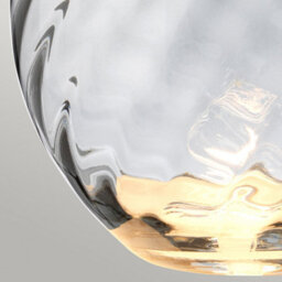 Luminosa Lighting Elstead Lena 2 Light Large Smoke Table Lamp, Smoke-Tinted Glass , Slate Shade, E27 - thumbnail 3