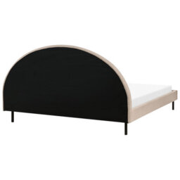 Beliani Bed Boucle Margut 180 X 200 Cm (Eu Super King) Beige - thumbnail 6