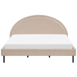 Beliani Bed Boucle Margut 180 X 200 Cm (Eu Super King) Beige - thumbnail 5