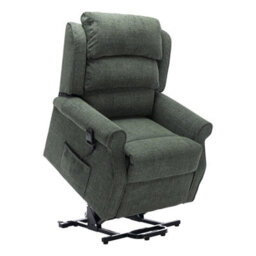 Morris Living The Perth - Dual Motor Riser Recliner Mobility Chair In Fern Green Fabric - thumbnail 8