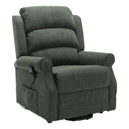 Morris Living The Perth - Dual Motor Riser Recliner Mobility Chair In Fern Green Fabric