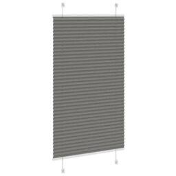 Walplus Anthracite Pleated Blind 70X100 Cm Fabric Width 69.4 Cm Polyester - thumbnail 4