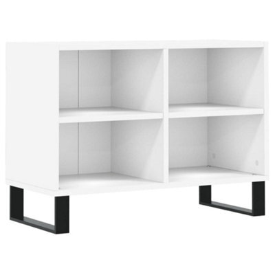 Berkfield Sturdy Tv Cabinet White 69.5X30X50 Cm Engineered Wood - image 1