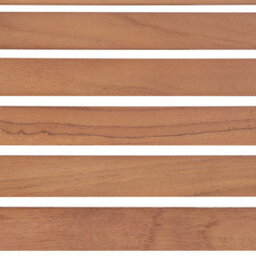 Beliani Set Of 6 Garden Chairs Viareggio Fsc Certified Teak Wood Brown - thumbnail 9