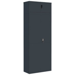 Berkfield File Cabinet Anthracite 90X40X240 Cm Steel - thumbnail 2