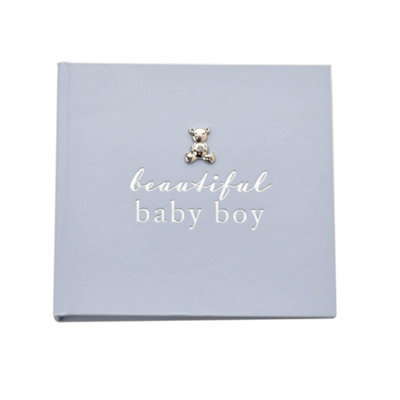 "Bambino Photo Album Holds 50 4"" X 6"" Prints - Beautiful Baby Boy" - image 1