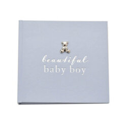 "Bambino Photo Album Holds 50 4"" X 6"" Prints - Beautiful Baby Boy"