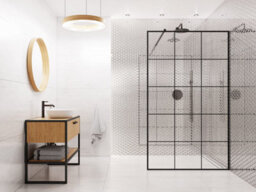 Ilcom Glass Mosaic On Mesh For Bathroom Or Kitchen 263mm X 303mm - Mirror Reflection - thumbnail 4