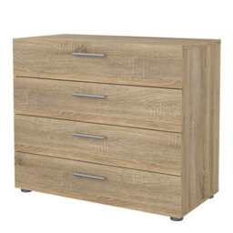 Furniture To Go Pepe Chest Of 4 Drawers In Oak - thumbnail 3