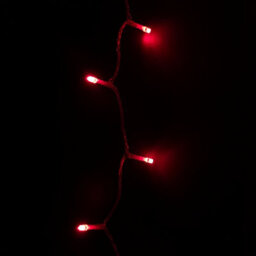 Samuel Alexander 16M 200 Leds Indoor Outdoor Supabrights Christmas Lights In Red With Timer - thumbnail 3