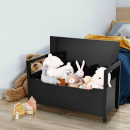 2 In1 Wooden Shoe Changing Bench Shoe Storage - thumbnail 6