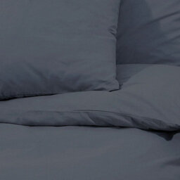 Walplus Duvet Cover Set Anthracite 225X220 Cm Cotton - thumbnail 7
