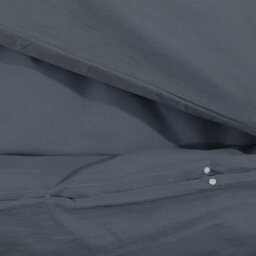 Walplus Duvet Cover Set Anthracite 225X220 Cm Cotton - thumbnail 8