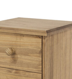 Core Products 5 Drawer Narrow Chest Of Drawers, Antique Waxed, Cotswold - thumbnail 7