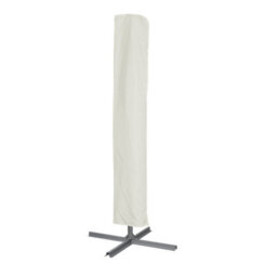 Dellonda 3M Banana Parasol/umbrella With Cover, Crank Handle, Cream - Dg265 - thumbnail 9